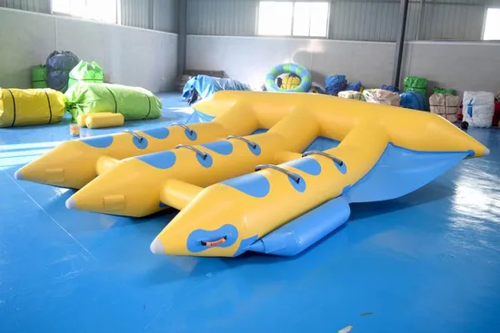 Bateau de poisson volant gonflable de bâche de PVC Durable pour la rivière d'affaires à vendre